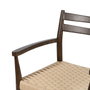 BigBuy Home Chaise de Salle à Manger Marron Beige