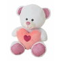 Creaciones Llopis Peluche Ours Pourpre avec Cœur 35 cm
