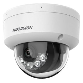 Hikvision Caméra de Sécurité IP Dôme 4 MP AcuSense Blanc