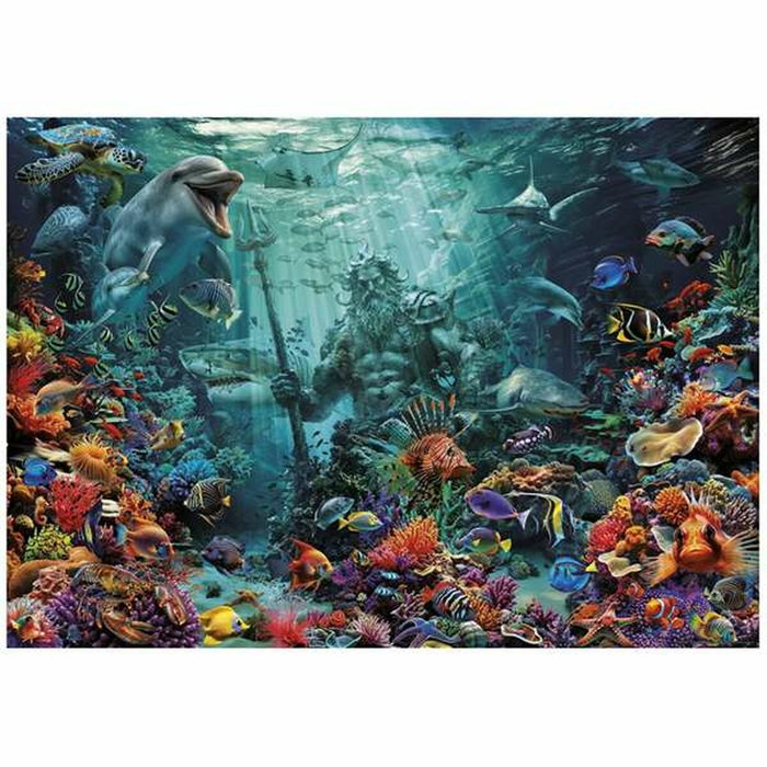 Educa Puzzle Récif de Corail Poséidon 1000 pièces