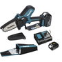 Makita DUC101RX06 Scie d'élagage sans fil 18V avec batteries 5,0 Ah + 3,0 Ah