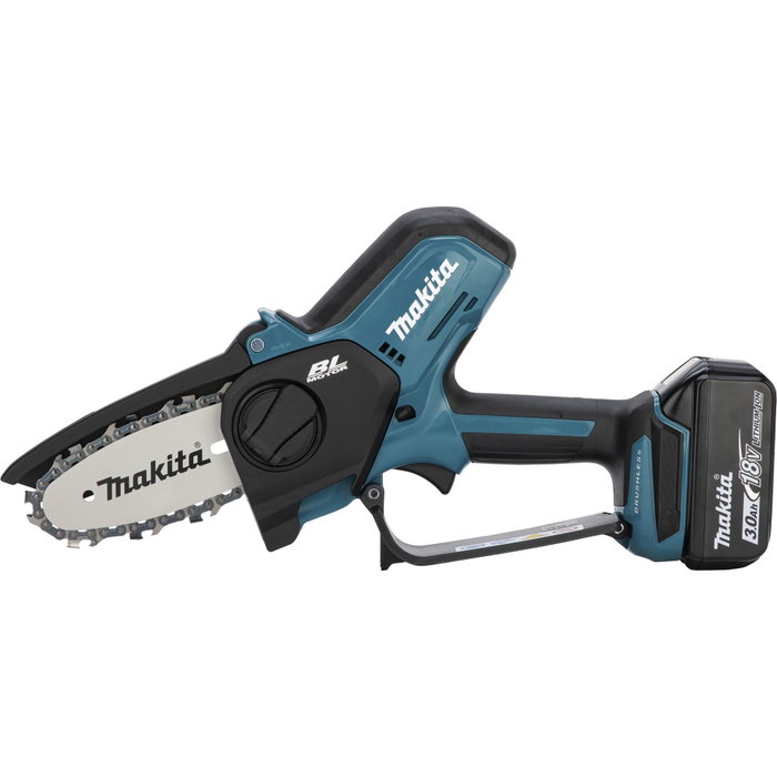 Makita DUC101RX06 Scie d'élagage sans fil 18V avec batteries 5,0 Ah + 3,0 Ah