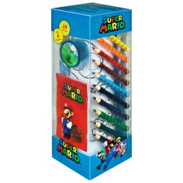 NINTENDO - Set de Papeterie Super Mario Bros 35 pièces (H. 80 cm x L. 240 cm x P. 80 cm, 237 g)
