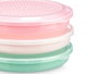 Leknes Boîte Hermétique pour Tortilla, 29 x 5 x 28 cm, Plastique PP, Couleurs Assorties (Set de 24)