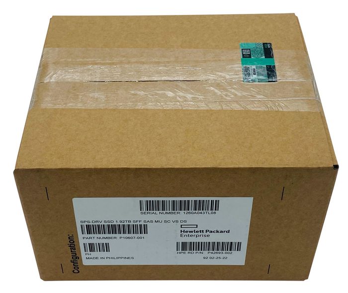 HP Hewlett Packard Enterprise 1.92TB SAS SSD HP Hewlett Packard Enterprise 1.92TB SAS SSD