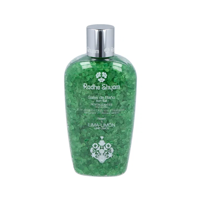 RADHE SHYAM Sels de Bain Revitalisants Citron Vert 330g RADHE SHYAM Sels de Bain Revitalisants Citron Vert 330g