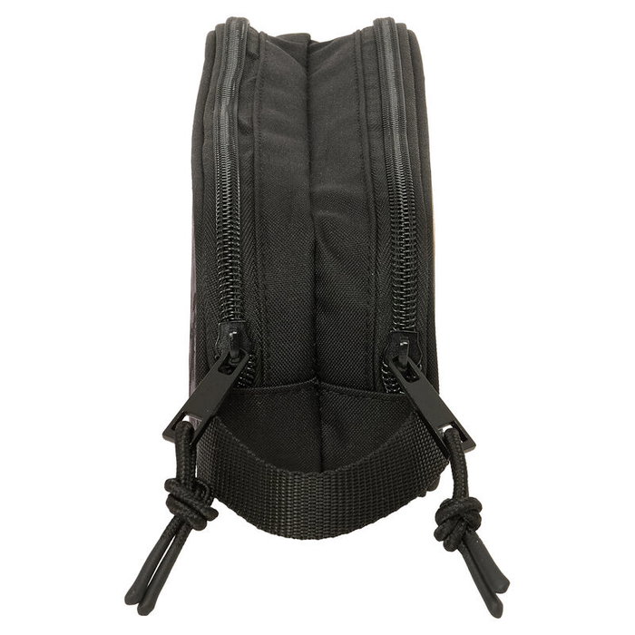 SAFTA Sac Porte-Tout Dragon Ball Double Compartiment avec Fermeture Éclair, Polyester, 21x6x8 cm, Asa Latérale