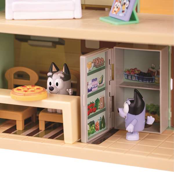 Moose Bluey Maison de Muffin avec 4 pièces et figurine exclusive de Muffin