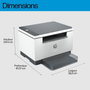 HP LaserJet M234dw - Imprimante Multifonction Laser Noir & Blanc, Impression Recto-Verso Rapide, WiFi, Ethernet