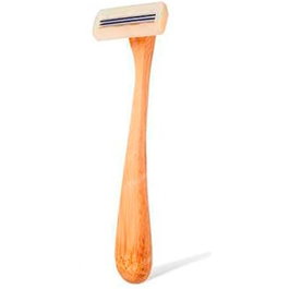 BAMBOOVEMENT Rasoir rechargeable en bambou avec 6 têtes