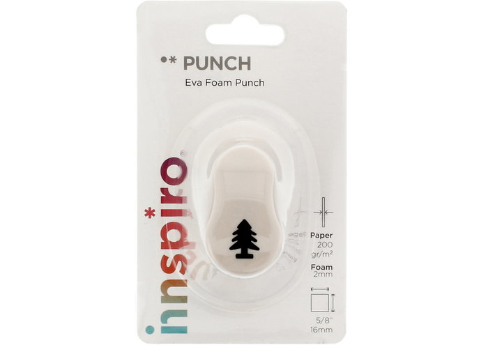 Innspiro Perforatrice de formes sapin EVA Foam Punch 16mm