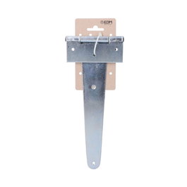 Edm Charnière en forme de T, 250 x 110 mm, finition chromée