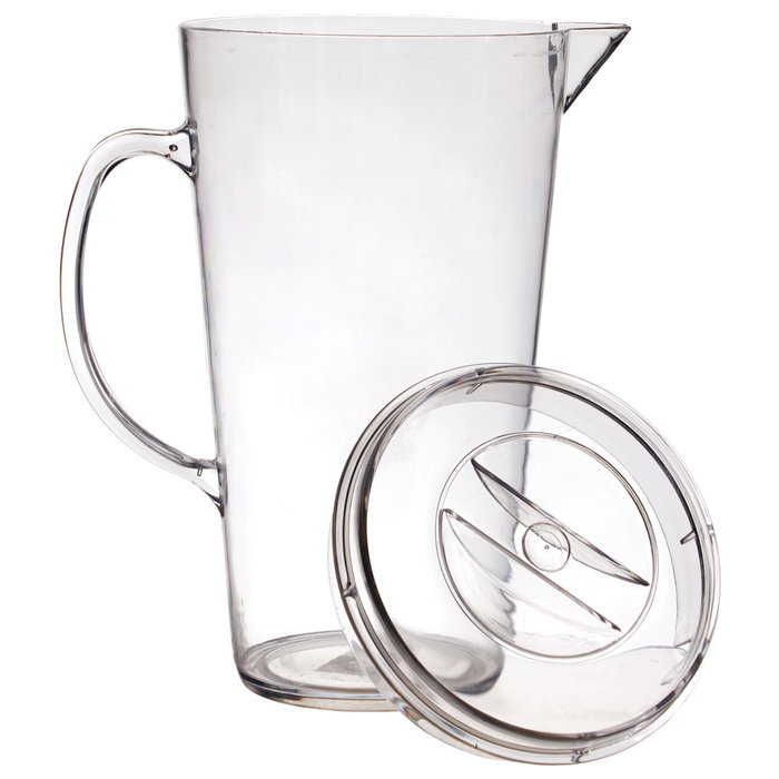 Home Deco Factory Jarra C/4 Vasos Colores BAIN DE SOLEIL