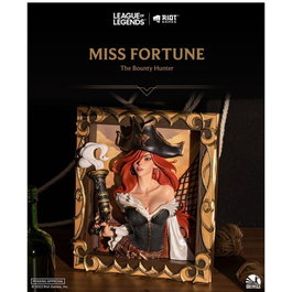League of Legends Cadre 3D Miss Fortune The Bounty Hunter