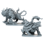 Asmodee GUF045ML Zombicide: Divine Beasts Extension Jeu de Plateau Multilingue