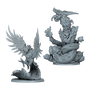 Asmodee GUF045ML Zombicide: Divine Beasts Extension Jeu de Plateau Multilingue