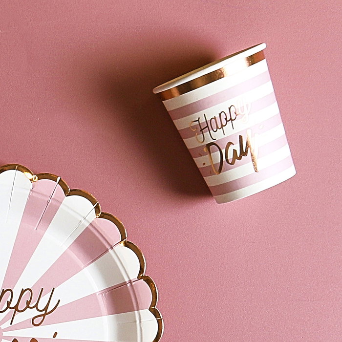 Party Time Set de 6 Vasos Papier 200 ml Party Time Set de 6 Vasos Papier 200 ml