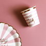 Party Time Set de 6 Vasos Papier 200 ml