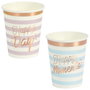 Party Time Set de 6 Vasos Papier 200 ml