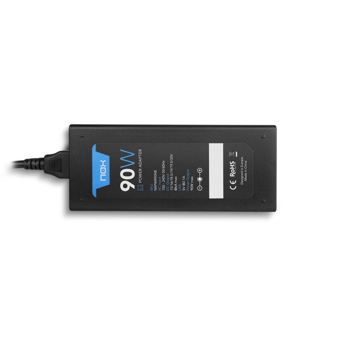 Chargeur d'ordinateur portable Nox NXPWR90NB Noir