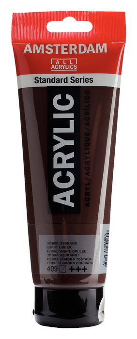 Amsterdam Peinture Acrylique Série Standard 250 ml Terre d'Ombre Brûlée 409 Amsterdam Peinture Acrylique Série Standard 250 ml Terre d'Ombre Brûlée 409