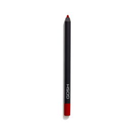 Gosh Crayon à Lèvres Velvet Touch Contour Vegan, Étancher, Teinte 016 Le Rouge, 1.2 g, Maquillage