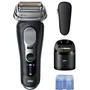 Braun Série 9 Pro+ 9660cc Rasoir Électrique Homme - 60 min Autonomie - Étanche - Noir - Fabriqué en Allemagne
