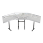 Next Level Racing NLR-A010 - Mobilier Gaming, Support Triple Écran Autonome - Noir