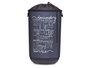 KIPIT Bac de rangement plastique 40L avec fermeture tissu laundry