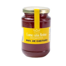 COMO UNA REINA Miel de châtaignier pot en verre 500 g