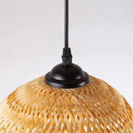 Lampe à Suspension Albacete en rotin