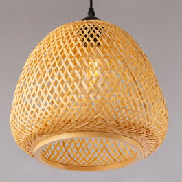 Lampe à Suspension Albacete en rotin