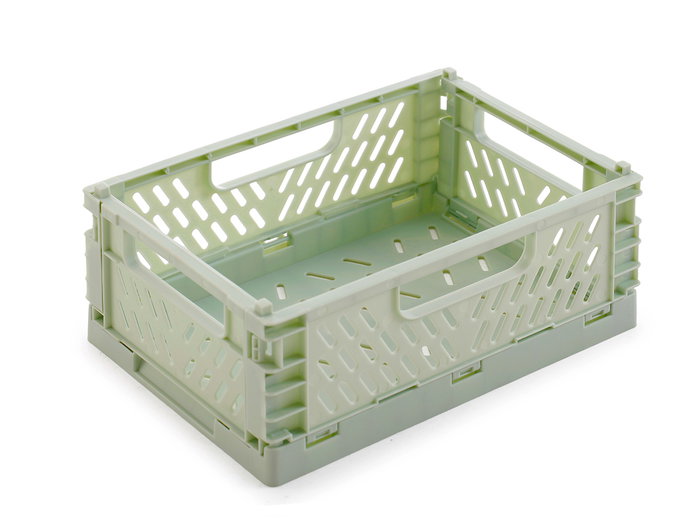 Kipit Boîte Pliable en Plastique 22x15 cm Couleurs Assorties (Set de 24)