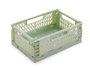Kipit Boîte Pliable en Plastique 22x15 cm Couleurs Assorties (Set de 24)