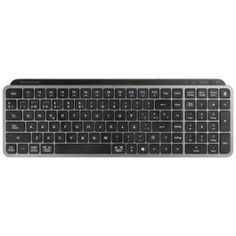 Mars Gaming Clavier sans fil MK-SILENKEYSES Bluetooth 5.1 + 2.4G, membrane silencieuse, anti-ghosting, 200h autonomie, compatible PC/consoles