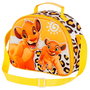 KARACTERMANIA Sac à goûter porté épaule 3D Le Roi Lion Disney Africa - 20x25.5x10 cm avec sangle réglable 120 cm et fermeture éclair
