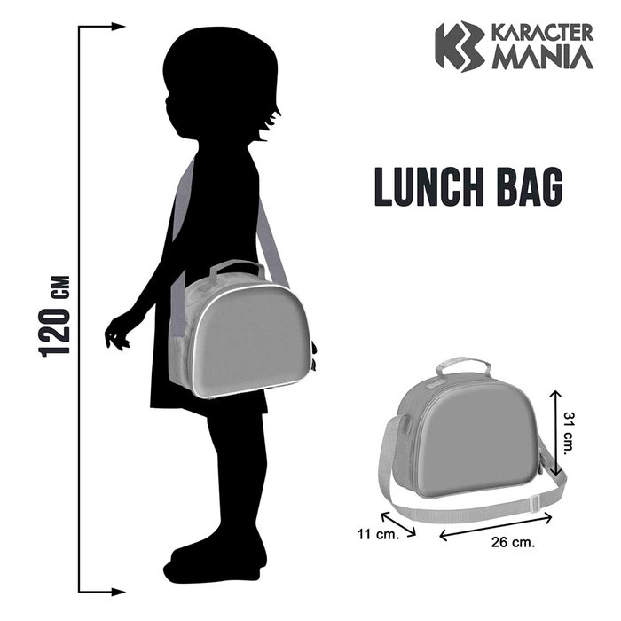 KARACTERMANIA Sac à goûter porté épaule 3D Le Roi Lion Disney Africa - 20x25.5x10 cm avec sangle réglable 120 cm et fermeture éclair