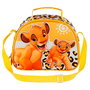 KARACTERMANIA Sac à goûter porté épaule 3D Le Roi Lion Disney Africa - 20x25.5x10 cm avec sangle réglable 120 cm et fermeture éclair
