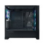Coolbox COO-CHA-GE2000-0 Boîtier PC Gaming ATX Ge2000 Dualview, panneau en verre trempé, double façade magnétique, USB-C, 4 ventilateurs ARGB 120 mm
