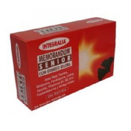 INTEGRALIA Memorandum Senior avec Ginkgo biloba, 20 Viales