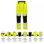 WOLFPACK LINEA PROFESIONAL Pantalon Haute Visibilité Taille S