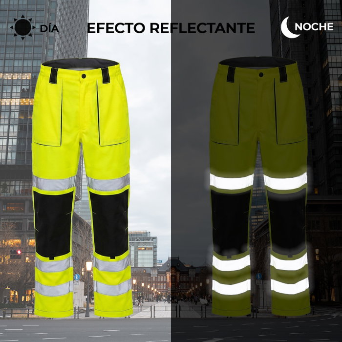 WOLFPACK LINEA PROFESIONAL Pantalon Haute Visibilité Taille S
