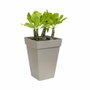 Elho Pot de fleurs carré haut Loft Urban 30 - Blanc