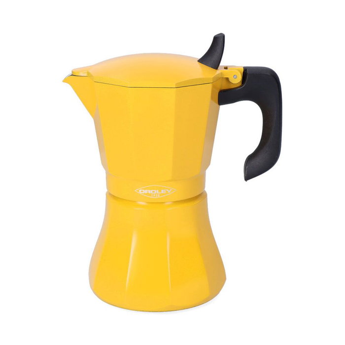 Oroley Petra Cafetière Italienne Moutarde 6 Tasses