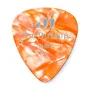 DUNLOP Pack de 72 Médiators Genuine Celluloid Classic Orange Perlé - Thin