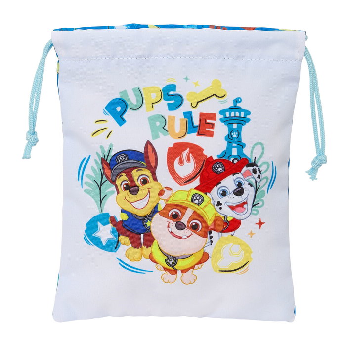 Sac pour snack The Paw Patrol Pups rule Bleu Sac pour snack The Paw Patrol Pups rule Bleu