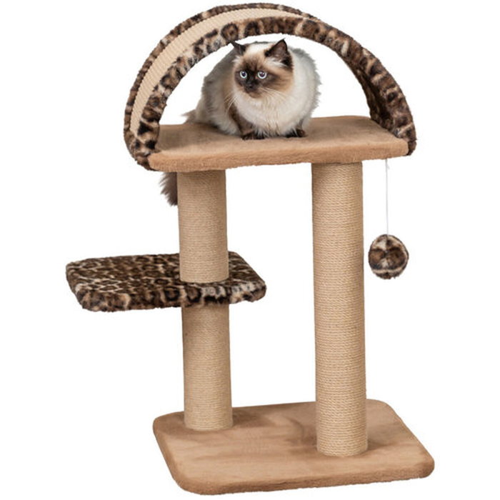 Grattoir pour Chats Trixie Leo Marron Ø 48 cm 85 cm Grattoir pour Chats Trixie Leo Marron Ø 48 cm 85 cm