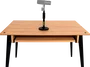 SBG Support de Bureau avec Base Ronde pour Microphone, Réglable 254-381mm, Anti-vibration, Noir