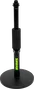 SBG Support de Bureau avec Base Ronde pour Microphone, Réglable 254-381mm, Anti-vibration, Noir