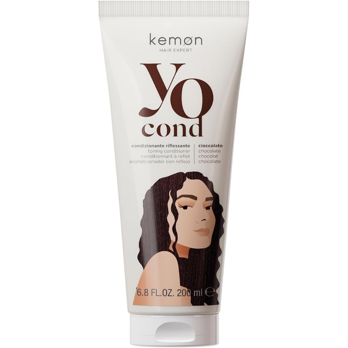 Kemon Yo Cioccolato Coloring Après-shampooing pour couleur de cheveux 200 ml Kemon Yo Cioccolato Coloring Après-shampooing pour couleur de cheveux 200 ml